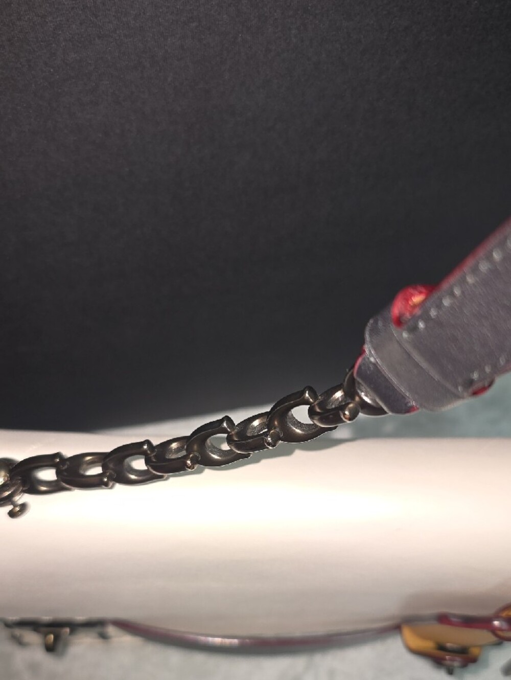 Coach 'Swagger' Quilted Rivet Chain Crossbody - Picture 5 of 13